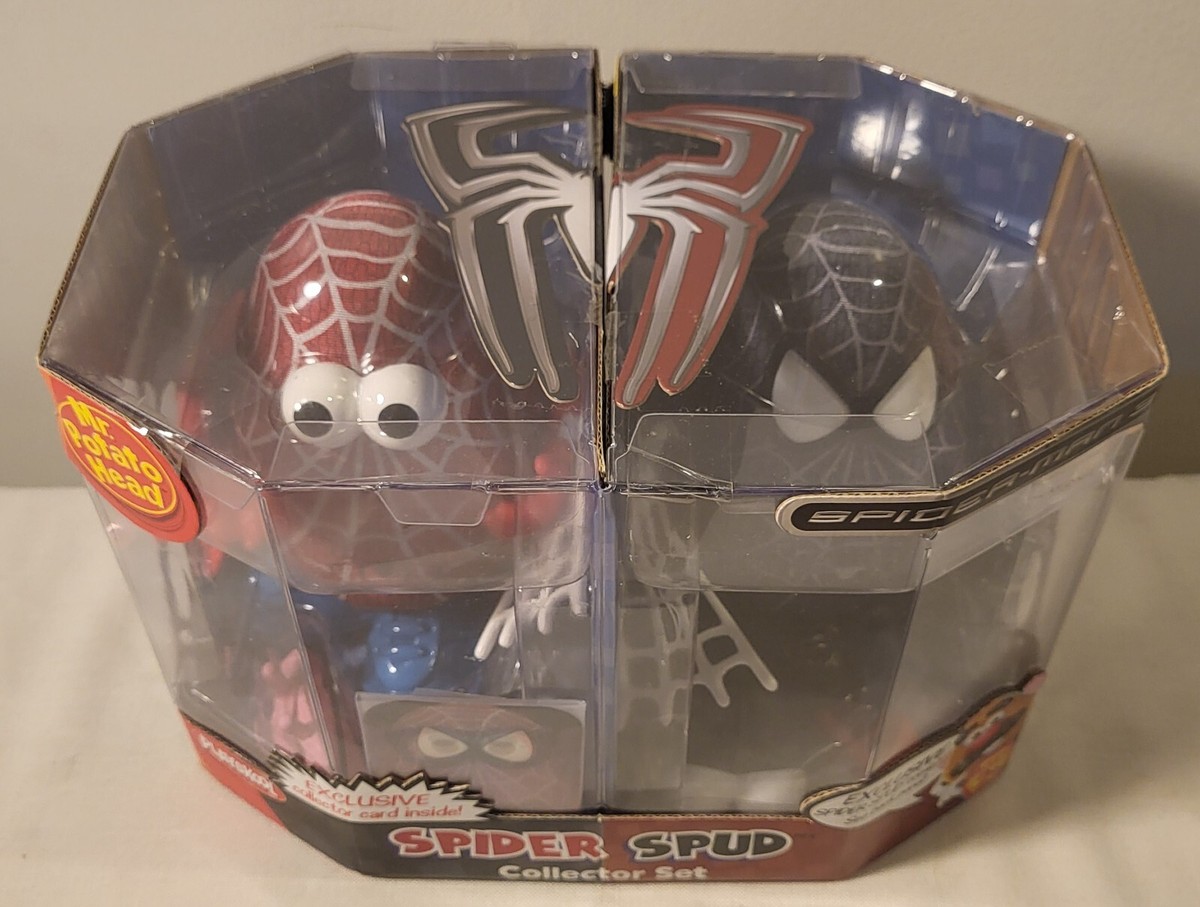 Mr Potato Head Spiderman Spider Spud Collector Set SpiderMan Mr Potato Head Spiderman Spider Spud Collector Set SpiderMan
