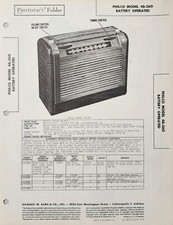SAMS PHOTOFACT SERVICE MANUAL 38-14 PHILCO RADIO 48-360