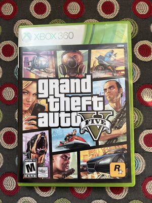 Grand Theft Auto V GTA 5 (Xbox 360) 100% Complete CIB w/ Maps