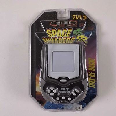 Handheld Electronic Game Excaliber Electronics Space Invaders  Mod 402-1-CS  B-B
