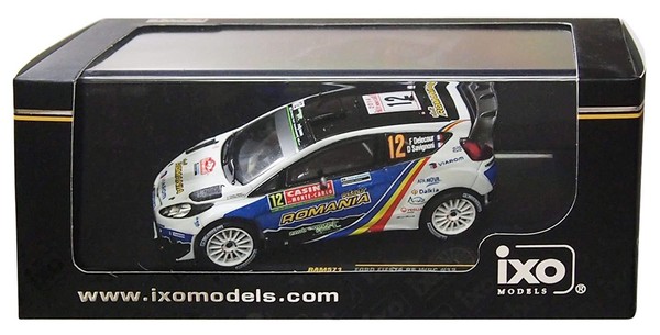 Ixo RAM571 1:43 Ford Fiesta Rs Wrc #12 Delecour Savignoni Monte Carlo 2014 Rally-image