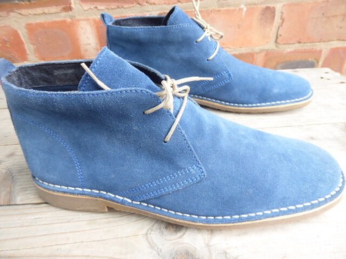 mens suede KURT GEIGER desert boots 