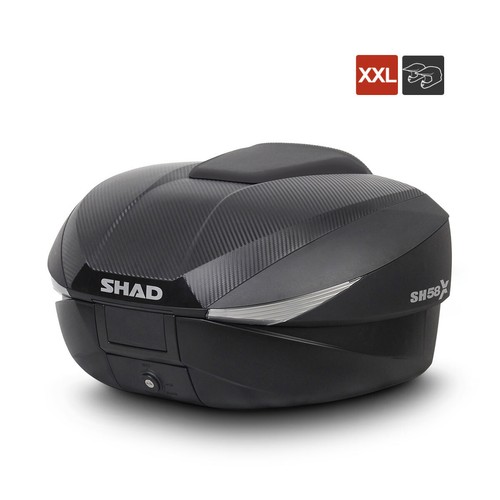 SHAD SH58X Top Case And SH38XA 3P Luggage For Yamaha 850 TRACER 900 2015-2017 - Picture 5 of 24