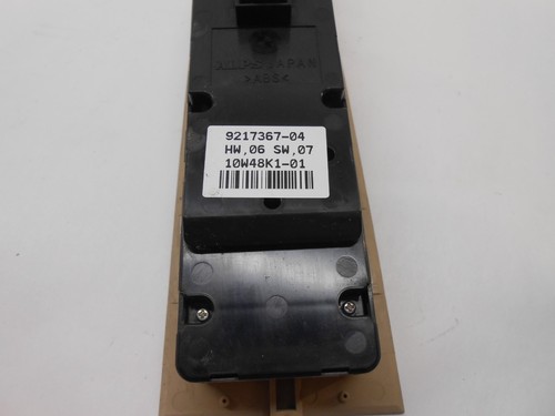 BMW 3 Series Convertible E93 Master Window Switch Beige OEM 9217367 GA0235 - Picture 3 of 4
