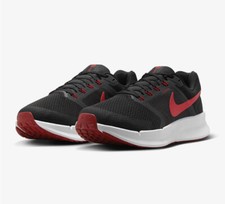 Men Nike Run Swift 3 Running Shoes Photon Black/University Red/ White DR2695-001