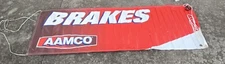 Vtg Aamco Brakes Banner 8.5x2.75 Good Condition