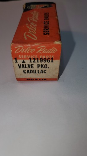 Cadillac Vacuum antenna switch 1946 1947 1948 Valve Pkg. 1219961 NOS - Picture 8 of 8