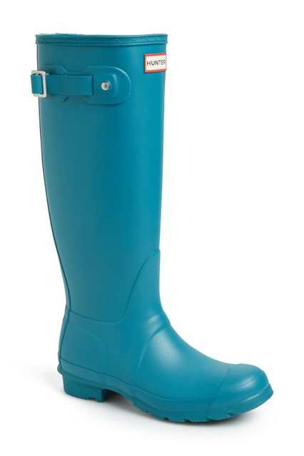 peacock rain boots