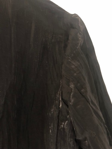 Ladies L THE ARK Wide JACKET Formal Linen Mix Single Breast Blazer Top Cuff Slv - Picture 7 of 8