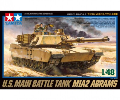 Modellbau Tamiya 1:48 US KPz M1A2 Abrams Plastik 300032592