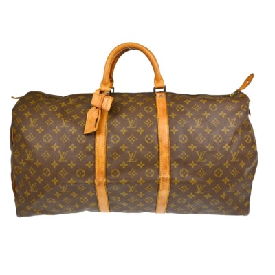 Louis Vuitton Monogram Keepall 60 Duffle Handbag M41422 SD XX06907