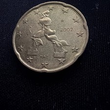 2002 - 20 Cent Euro Coin Scarce