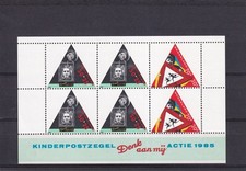 SA08c Netherlands 1985 Child Care mint block