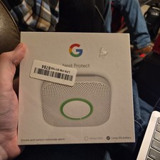 SEALED Google Nest Protect Smoke and Carbon Monoxide Alarm 2nd Gen - S3000BWES