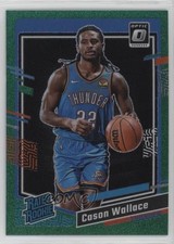 2023 Donruss Optic Rated Rookie Green Glitter Prizm 65/77 Cason Wallace #218 7j5