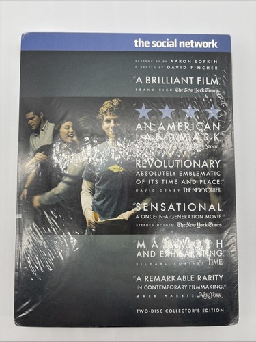 The Social Network DVD Two-Disc Collector’s Edition (NEU versiegelt) - Bild 2 von 3