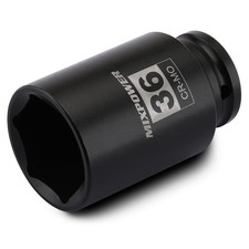 12 Drive Deep Impact Socket Cr-mo 36 Mm Metric 6 Point 36mm