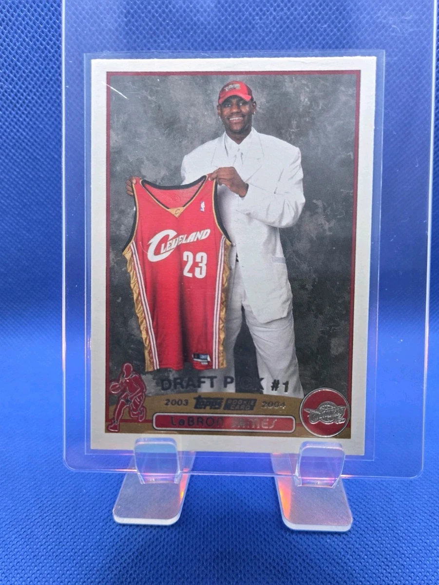 Topps LeBron James Basketball 2003-04 Season Sports Trading Cards