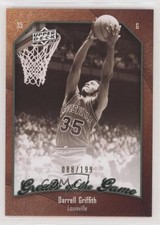 2009 Upper Deck Greats of the Game Numbered to 199 /199 Darrell Griffith #75 0c2