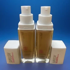 Maybelline Superstay Active Wear 24HR Foundation 128 Warm Nude Lot Of 2 Read!!!