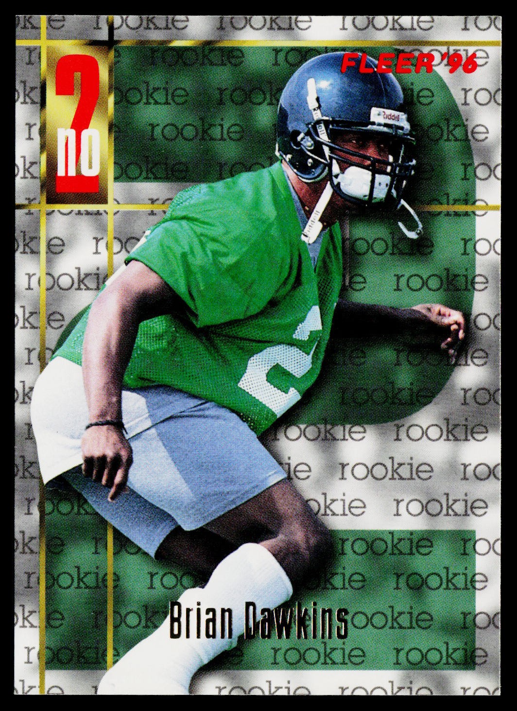 1996 Fleer #150 Brian Dawkins