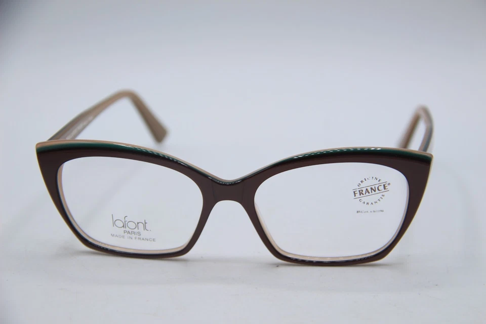 NOVO ÓCULOS JEAN LAFONT GRACIEUSE 5155 MARROM ARMAÇÃO AUTÊNTICA 53-16 - Imagem 2 de 4