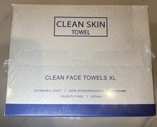 Clean Skin Club Clean Towels XL Disposable Face Wash Cloths 50 ct.