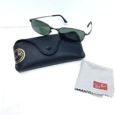 Ray Ban RB3162 004 55x19 Polarisierte Sonnenbrille Made In Italy Etui & Tuch