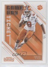 2018 Panini Contenders Draft Picks Game Day Tickets Deon Cain #14 0c4