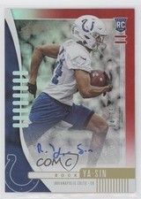 2019 Panini Absolute Rookie Red Spectrum Signatures 4/75 Rock Ya-Sin Auto x5u