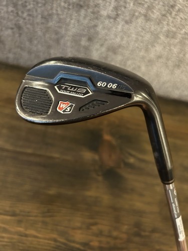 Wilson Staff TW9 Lob Wedge 60.06 Wedge Flex Dynamic Gold Shaft diestro 34.5" - Imagen 1 de 5