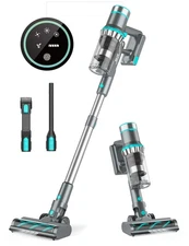 Belife BVC11 Cordless Vacuum Cleaner, 450W 38Kpa Stick Vacuum with 50 mins ru...