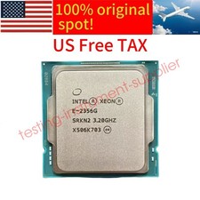 Intel Xeon E-2356G SRKN2 3.20GHz 6-Core 12M C252 C256 80W LGA-1200 CPU Processor