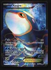 Kyogre EX 104/108 Dark Explorers Ultra Rare Holo Pokemon Card