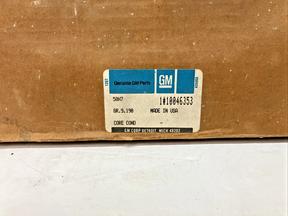 New OEM GM AC Condenser 0519373/10046353 1958-1988 Chevrolet Sprint R12 (SVM162) - Image 3 of 4