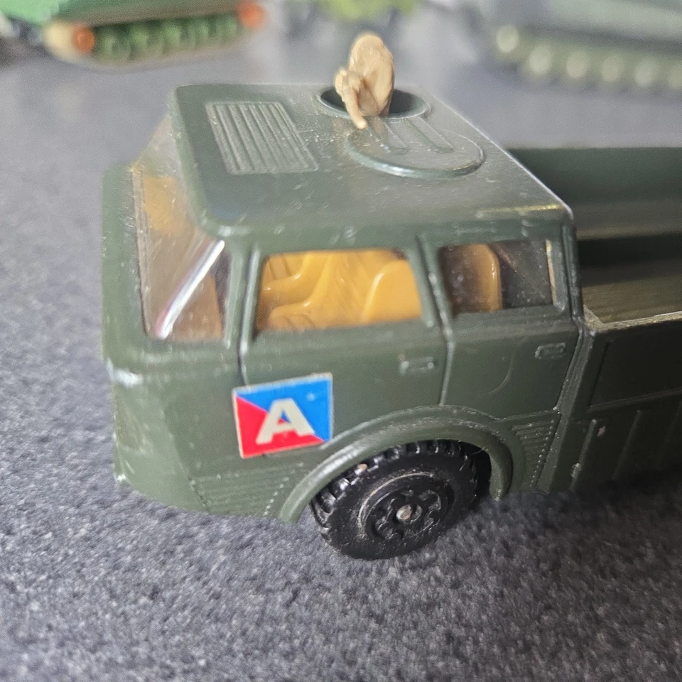 Matchbox Battle Kings Artillery Truck K116 with Field Gun K116 - Image 4 of 4