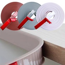 Brown Countertop Edge Banding U Shaped 12mm Width 5m Length TPE Material