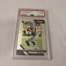2018 Panini Prizm Football Sam Darnold RC Rookie Card #203 PSA 10. rookie card picture