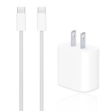 20W USB-C Wall Charger, Type-C Cord