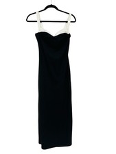The REFORMATION Nelle Dress Size Small MIDI Length Blacj & White Tank Dress