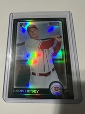 2010 Bowman Chrome Refractor Rookie Chris Heisey #210 NM Cincinnati Reds