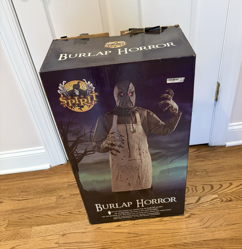 Burlap Horror Animatronic Spirit of Halloween  2018
