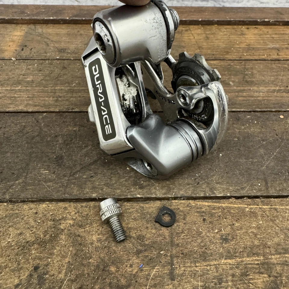 Vintage Shimano Dura-Ace RD-7401 Schaltwerk Teile Reparatur 6/7 fach SIS Japan - Bild 4 von 4