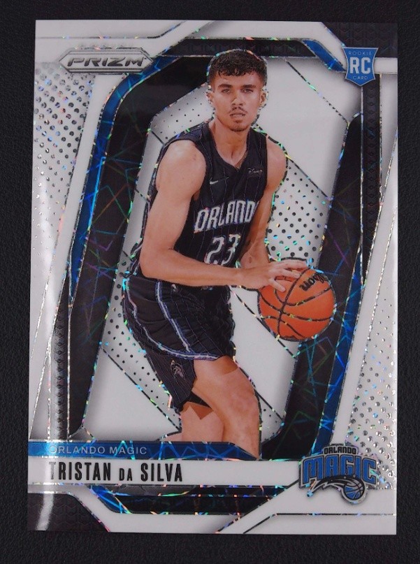 Tristan Da Silva 2024-25 Panini Prizm White Velocity Rookie 186/275 #256