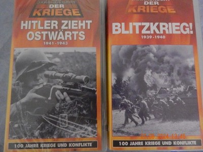 Der Blitzkrieg 1939 -1940,     2   VHS   Time Life 