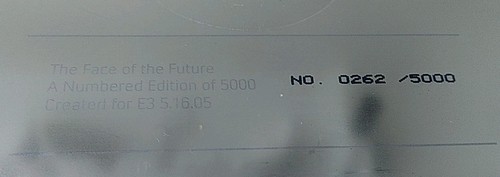 E305 Xbox 360 Faceplate Sealed Microsoft E3 2005 Exclusive 262/5000 LN - Picture 8 of 8