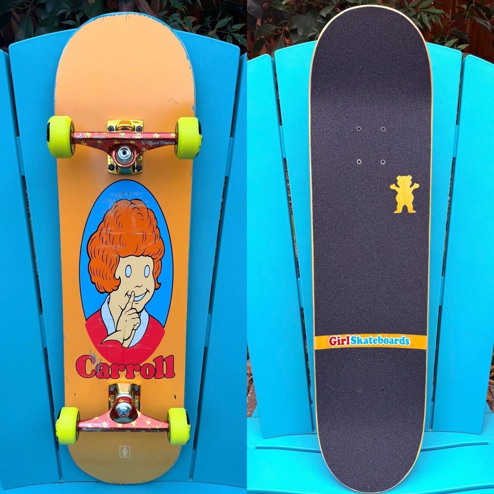 S - Mike Carroll &ldquo;orphan Annie&rdquo; Reissue Complete Skatebo