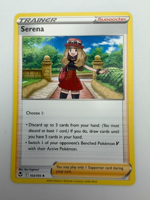 #164/195 Serena Normal Uncommon - Pokémon Silver Tempest English NM