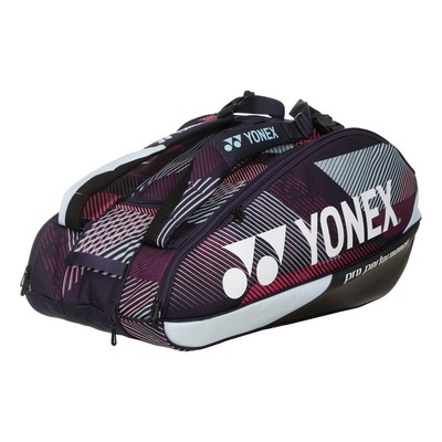Yonex Pro Racquet Bag 10 Pcs Schlägertasche Lila - Grau Neu
