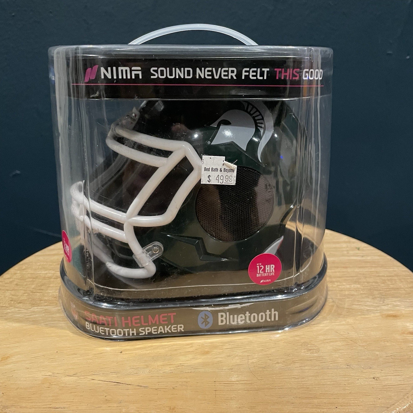 Bluetooth Speaker Ncaa  Michigan State New Open Box Rare
